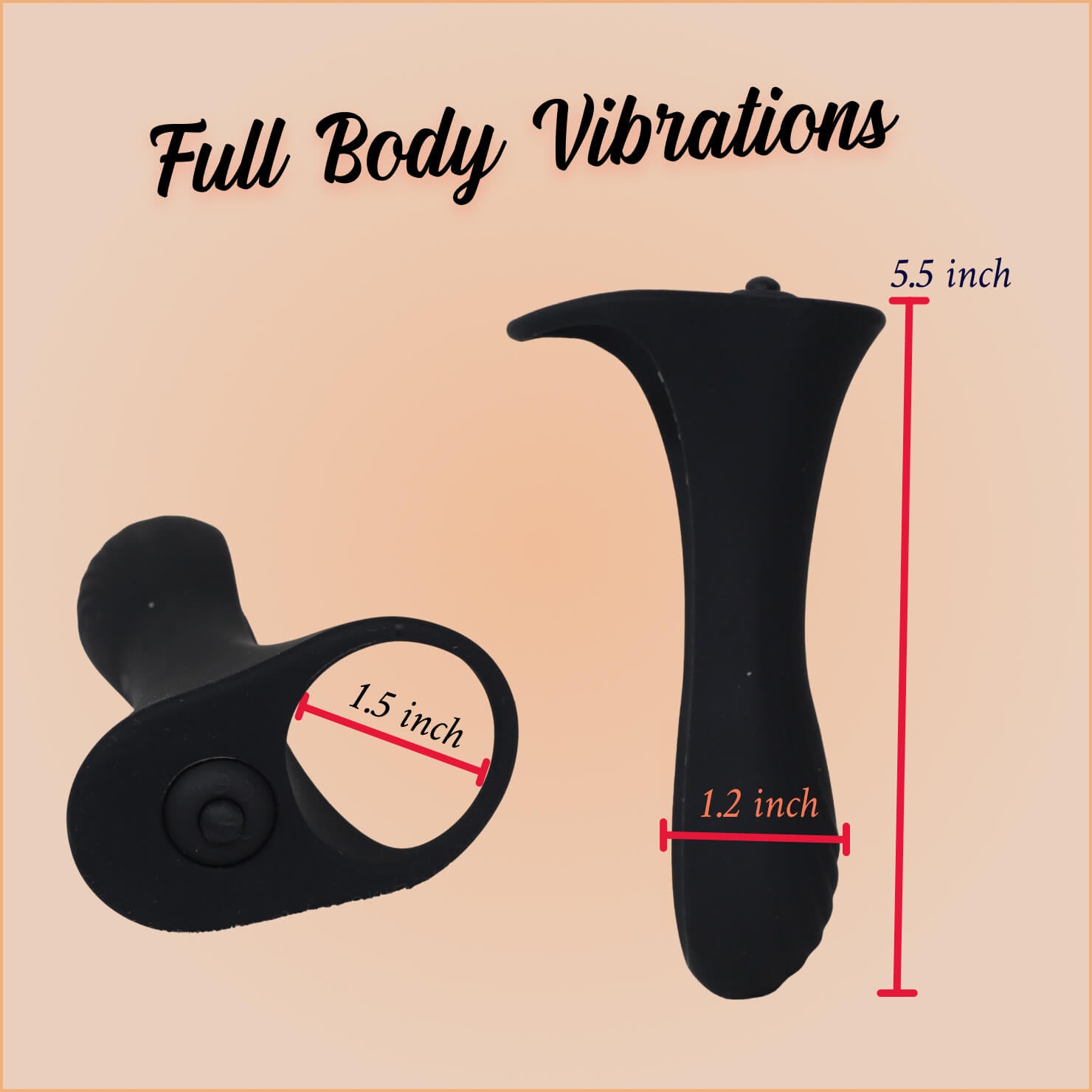 Vibrating Plug - Penetration Plug - Cock Ring