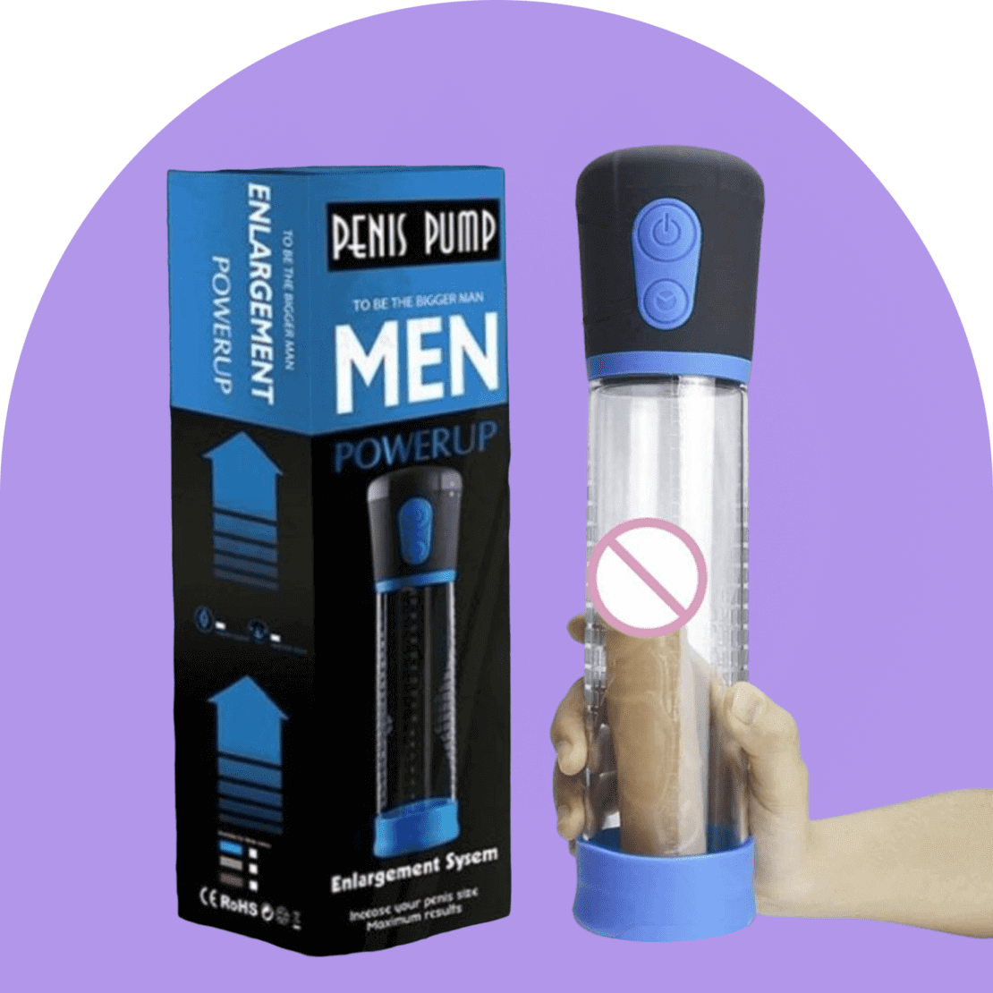 Penis booster pump auto suction for strong penis