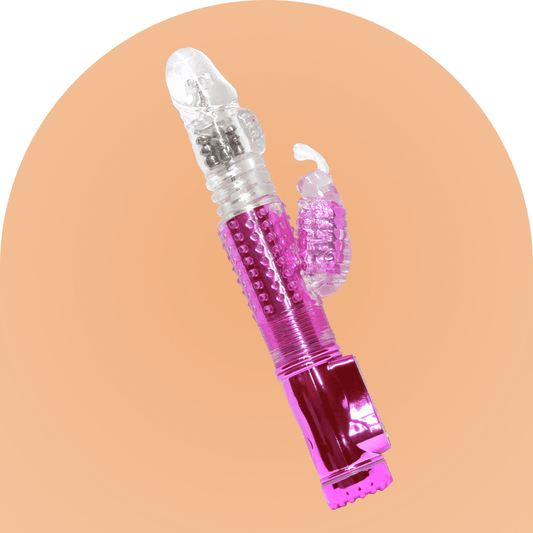 Rotating Rabbit Vibrator with 36 modes and real men thrusting