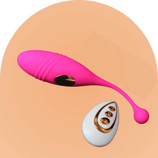 Dual Vibrating Remote Controlled Fish Egg For vagina and anal